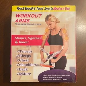 Workout arms, total arm workout system. New in the box.